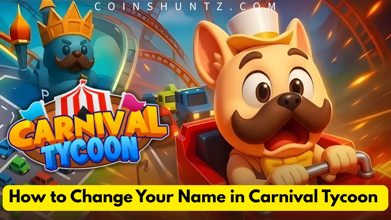 How to Change Your Name in Carnival Tycoon