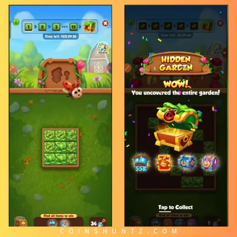 Rewards You Can Win in Hidden Garden Event 