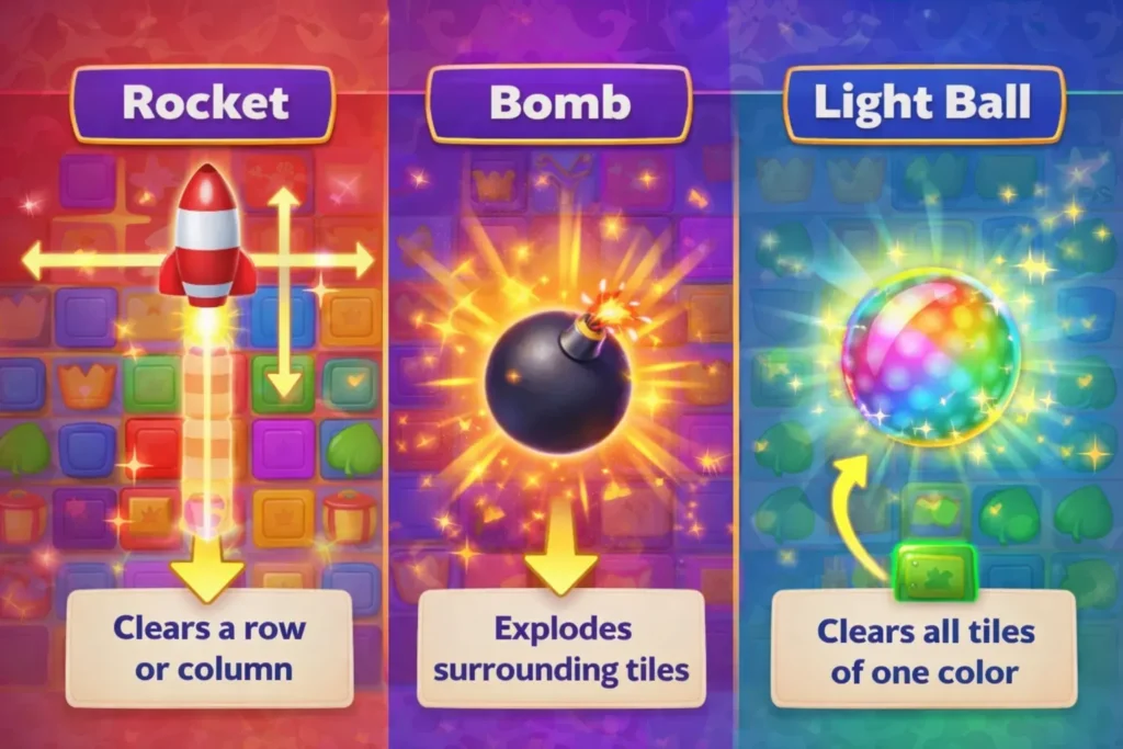 Royal Match Power-Ups Explained 