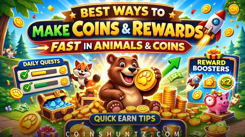 Best Ways to Make Coins and Rewards Fast in Animals And Coins