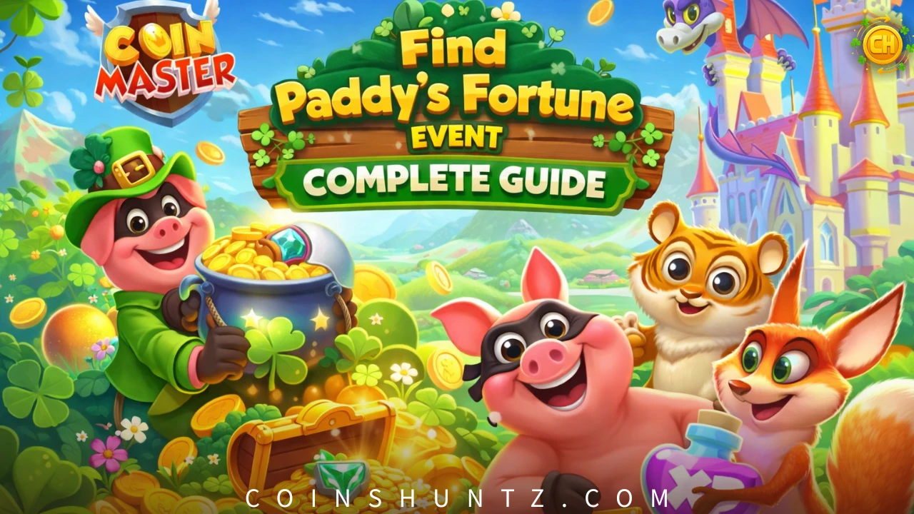 Coin Master Find Paddy’s Fortune Event