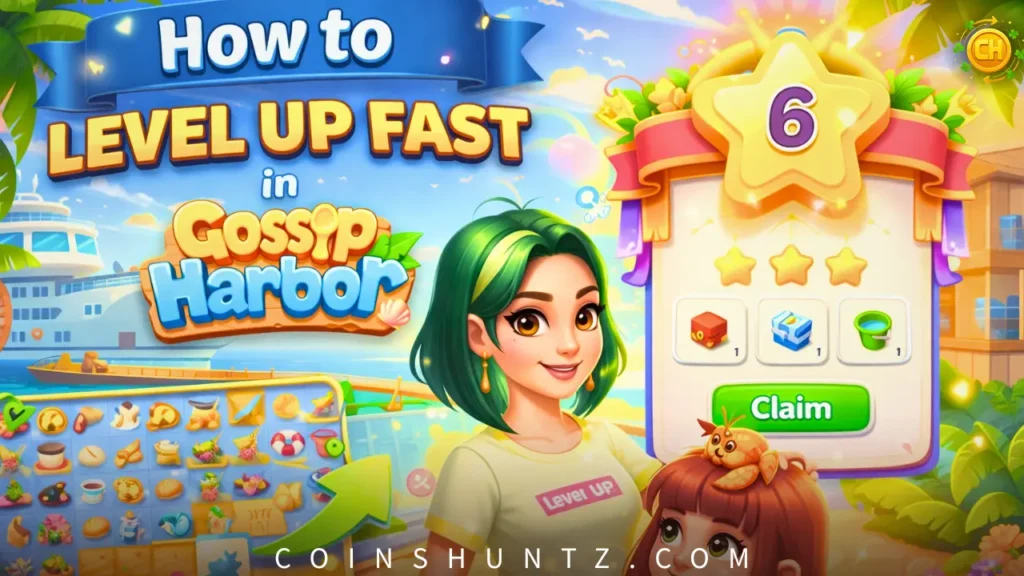 How to Level Up Fast in Gossip Harbor