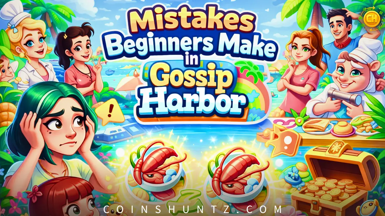Mistakes Beginners Make in Gossip Harbor
