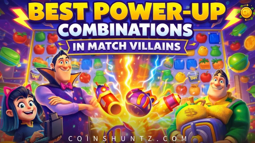 Power-Up Combinations in Match Villains