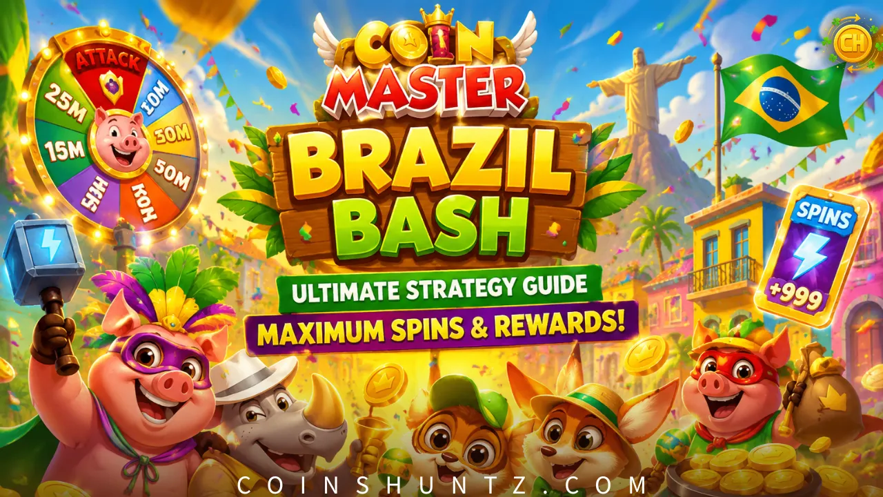 Coin Master Brazil Bash Event: Ultimate Strategy Guide for Maximum Spins & Rewards
