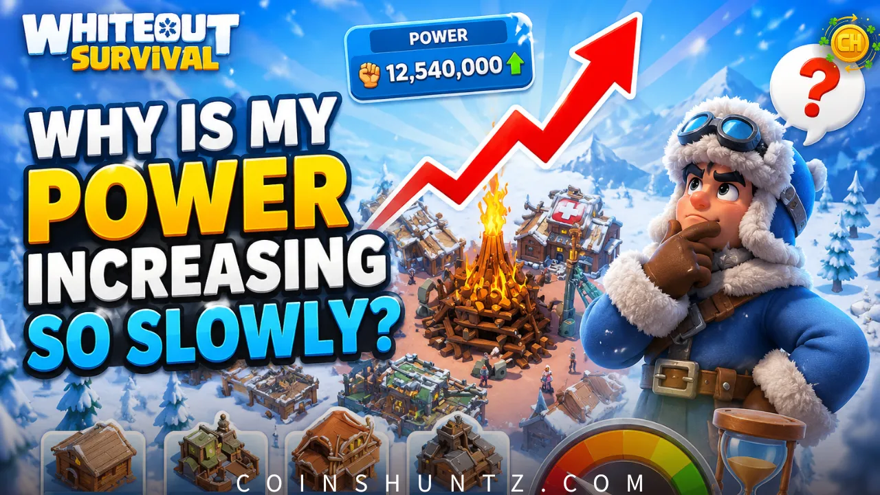 Why Is My Power Increasing So Slowly in Whiteout Survival