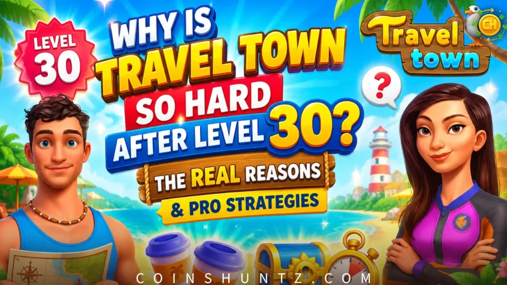 Why Is Travel Town So Hard After Level 30