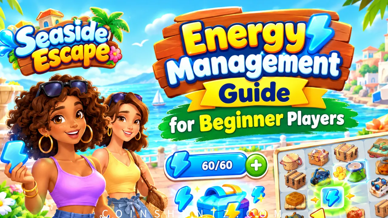 Seaside Escape Energy Management Guide for Beginner Players
